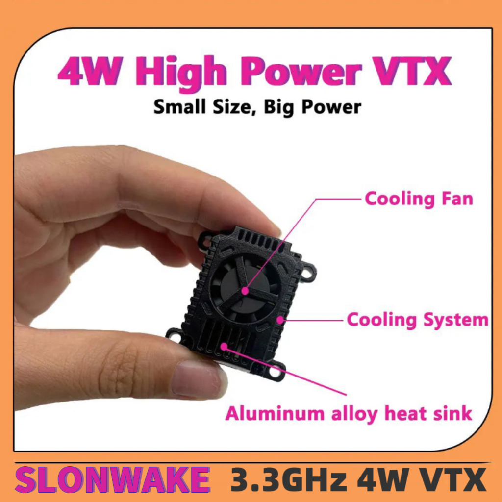 SLONWAKE FPV 3.3G 16CH 4000mW  - Drone Antenna incelemesi ve fiyatı