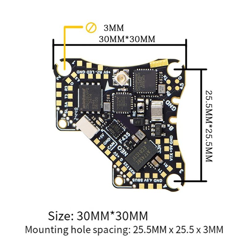 FBIL-F435 NEO 1S AIO Flight Co - Drone Flight Controller incelemesi ve fiyatı