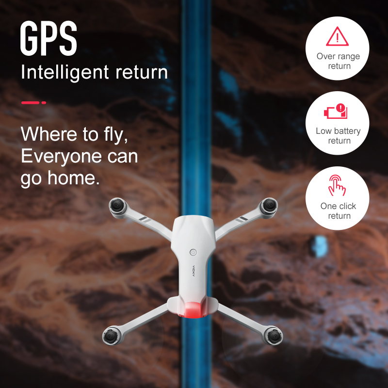 New 4K HD dual camera with GPS - Drone Gps Mount incelemesi ve fiyatı
