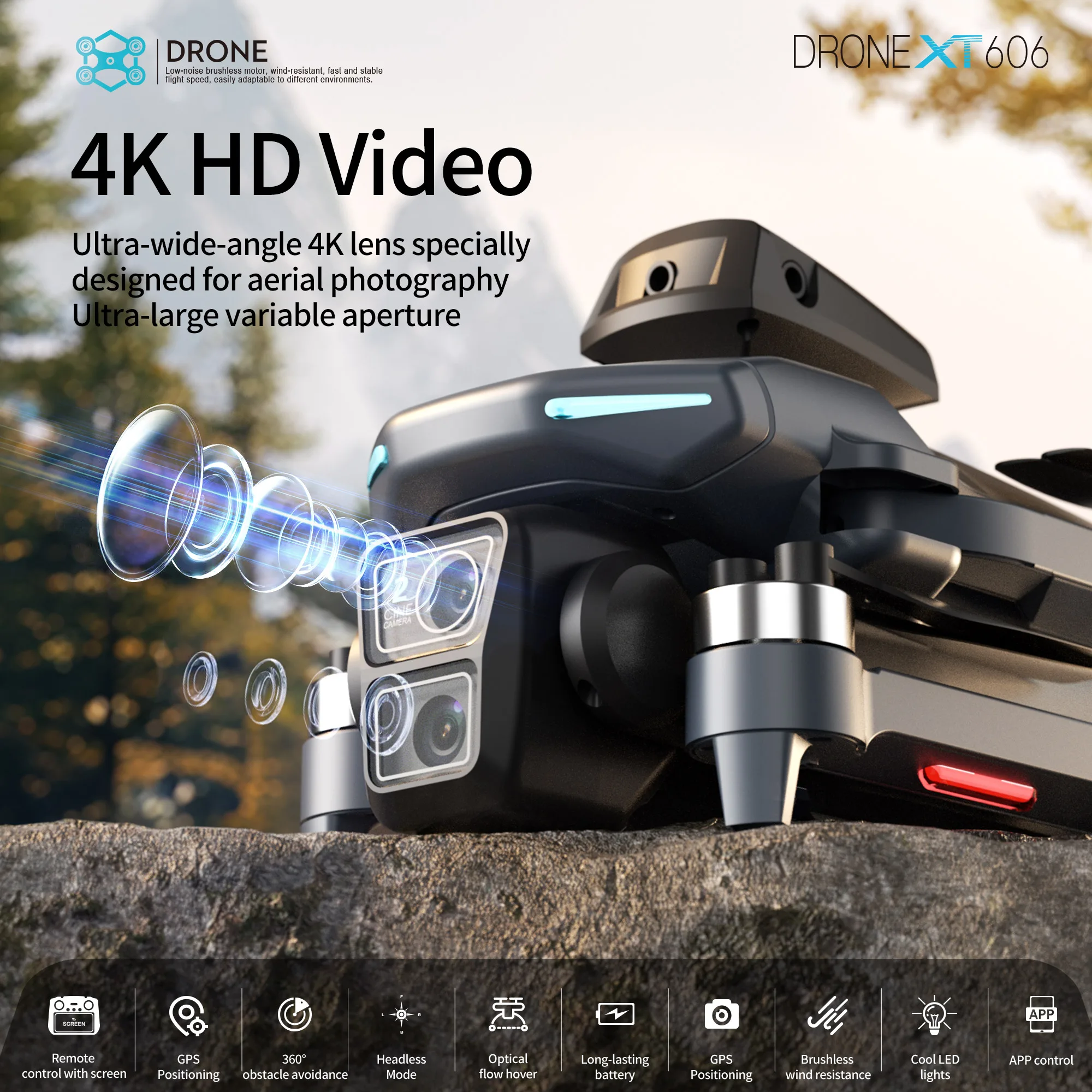 Lenovo XT606 Drone Professiona - Drone Gps Mount incelemesi ve fiyatı