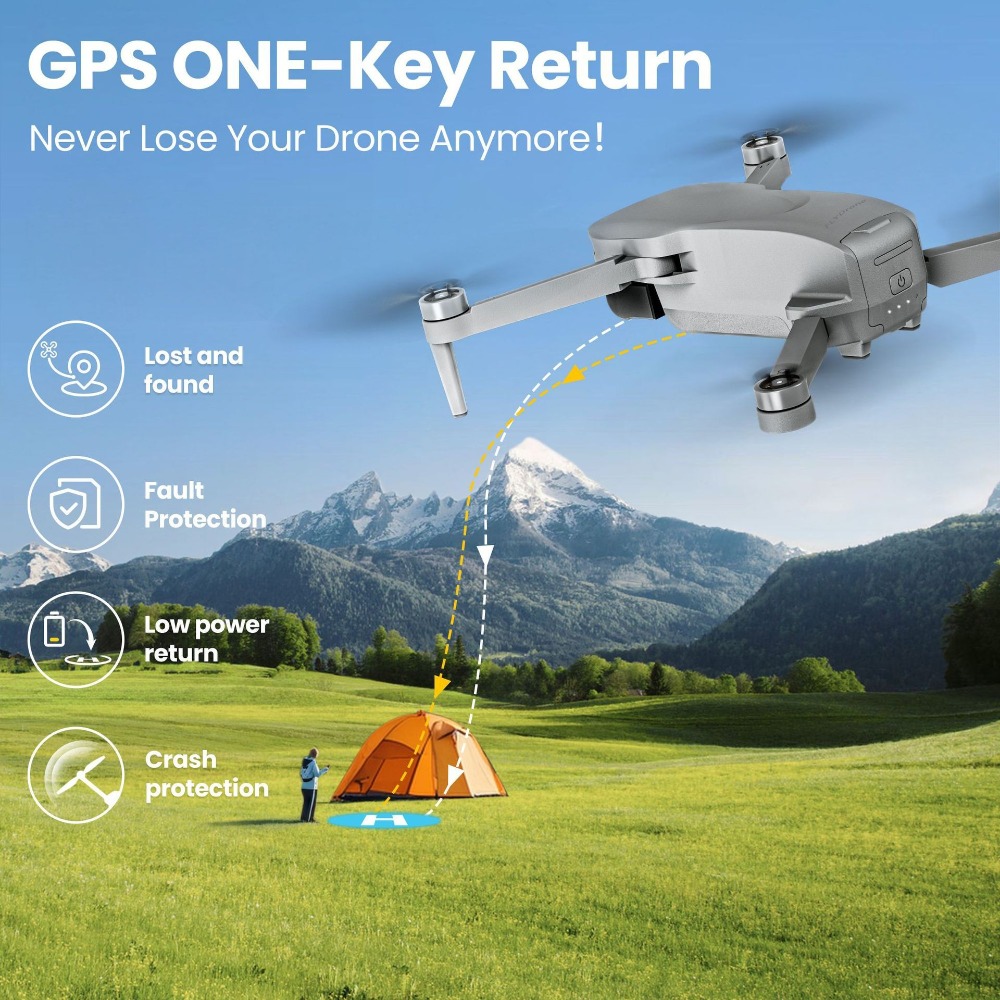 Global MiniX Drone! 4K UHD & a - Drone Gps Mount incelemesi ve fiyatı
