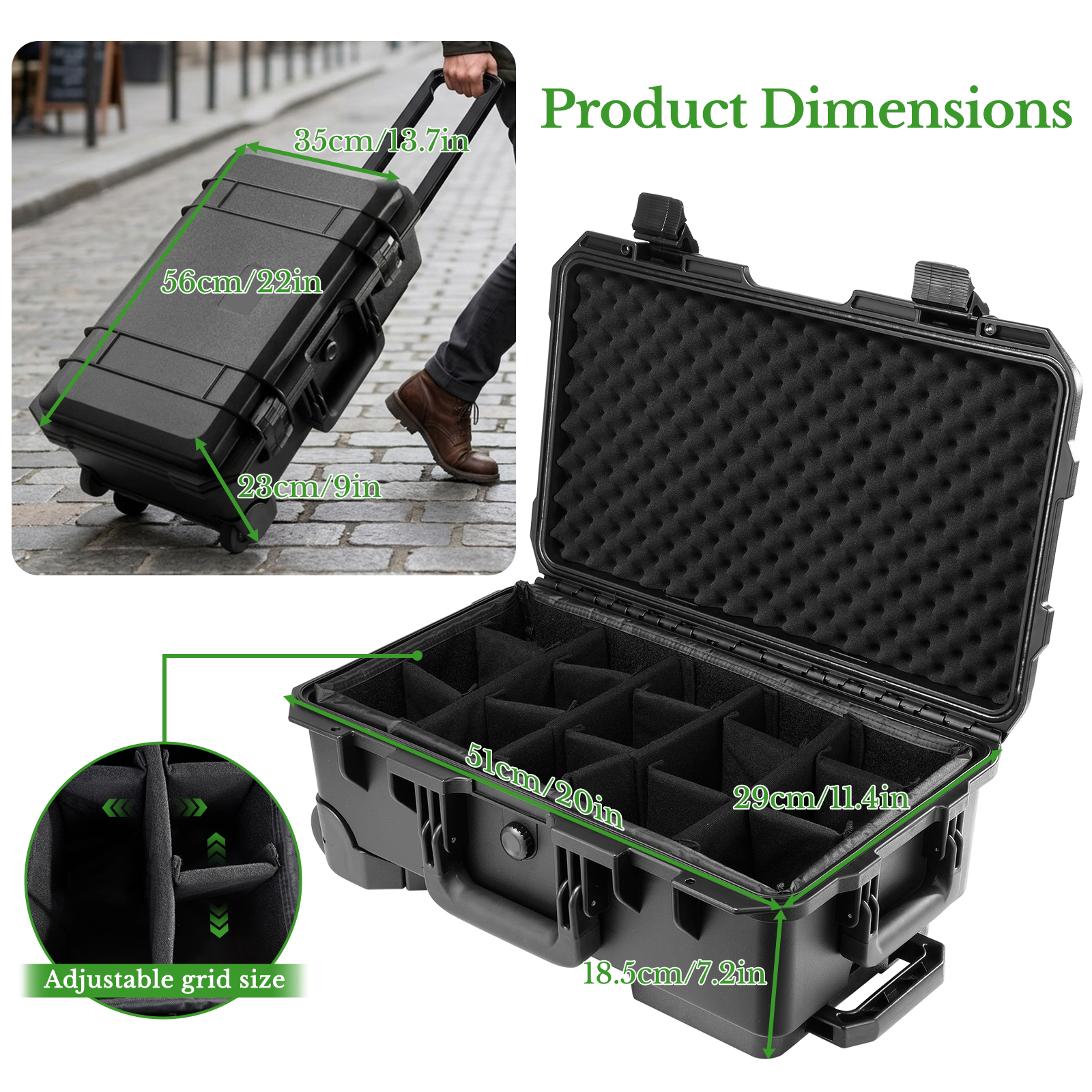 Professional Large Hard Rollin - Drone Frame incelemesi ve fiyatı