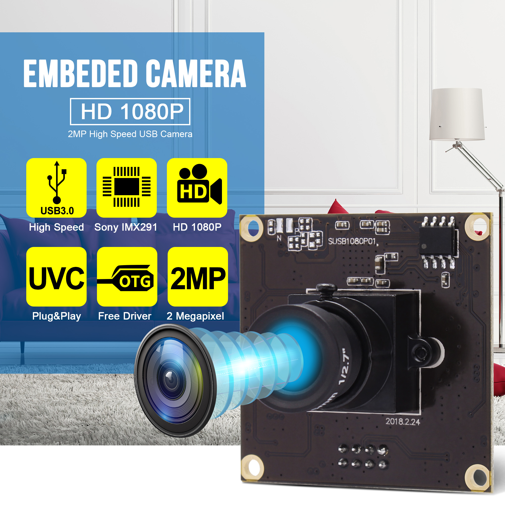 2 Megapixel IMX291 USB 3.0 Cam - Drone Camera incelemesi ve fiyatı