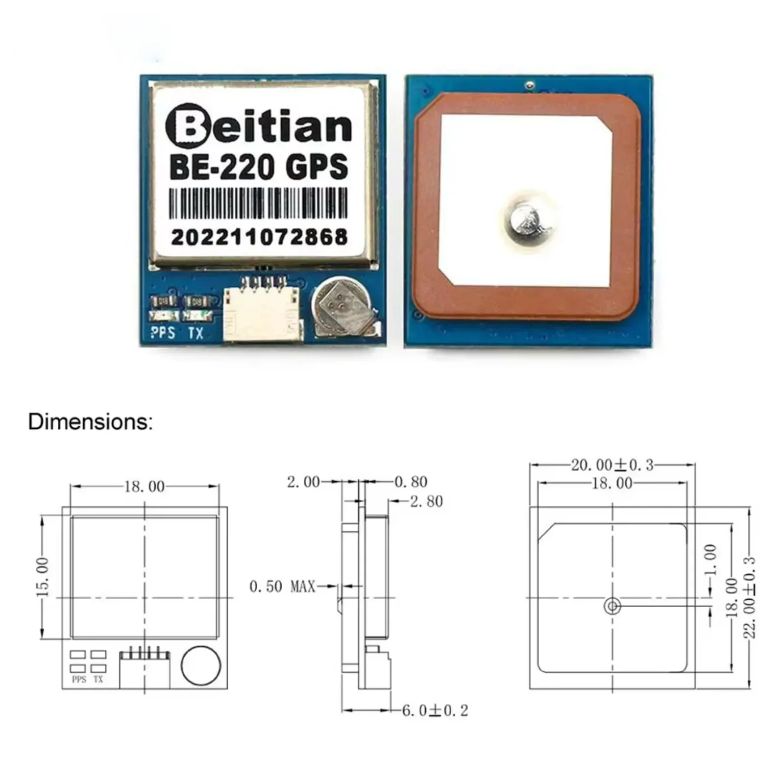 BE-220 M10050 Ultra-Low Power  - Drone Gps Module incelemesi ve fiyatı