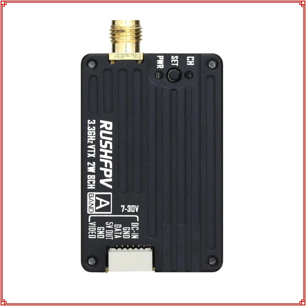 2026 New RUSHFPV 3.3G 2W VTX T - Drone Antenna incelemesi ve fiyatı