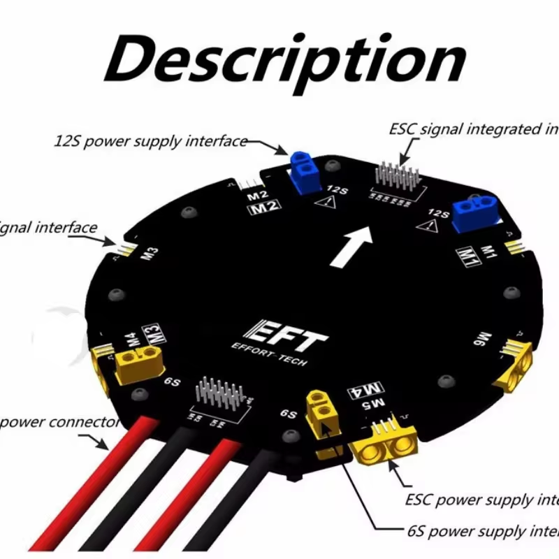 EFT Large Current Power Distri - Drone Battery incelemesi ve fiyatı