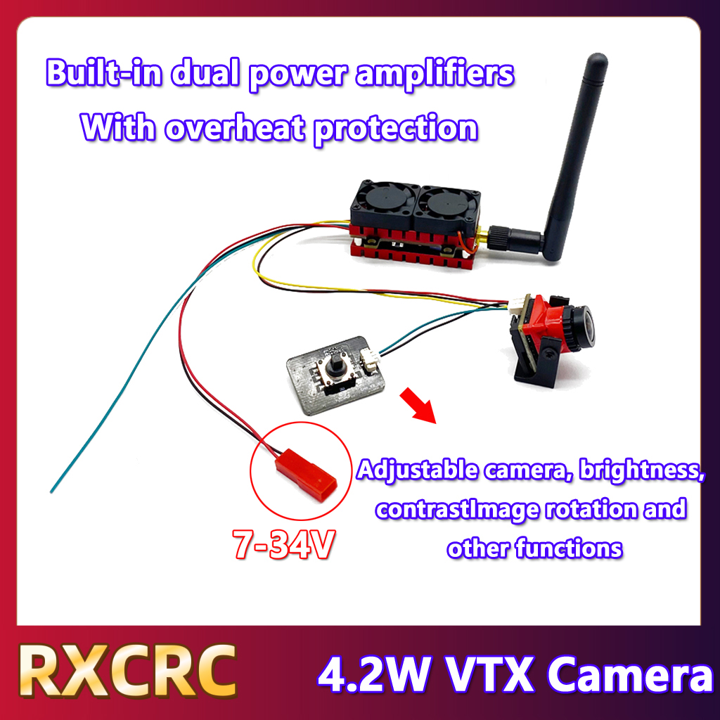 RXCRC 5.8G 48CH 4.2W High Powe - Drone Frame incelemesi ve fiyatı