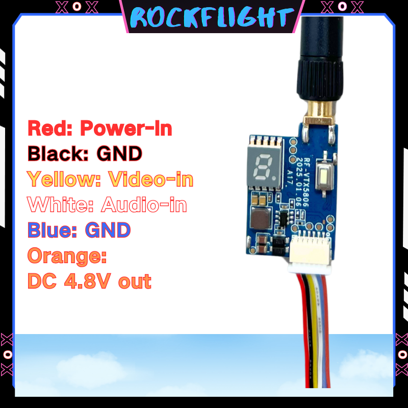 5.8GHz 48CH launcher 600mW Vid - Drone Frame incelemesi ve fiyatı