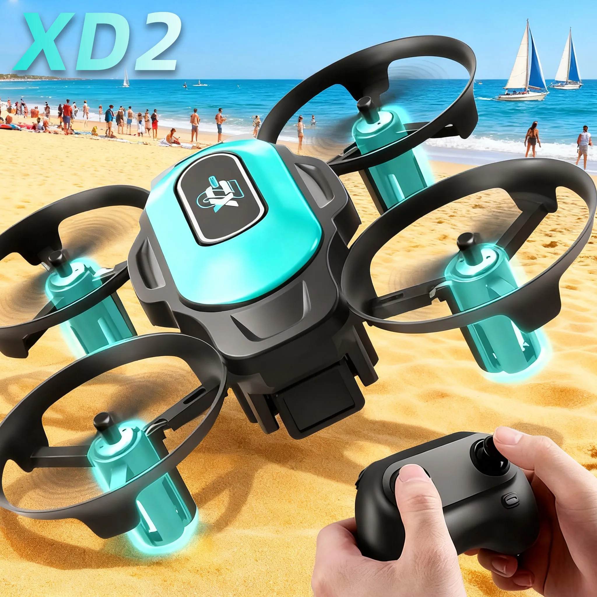 XD2 Mini Drone, 360° Stunt Fli - Drone Led Light incelemesi ve fiyatı