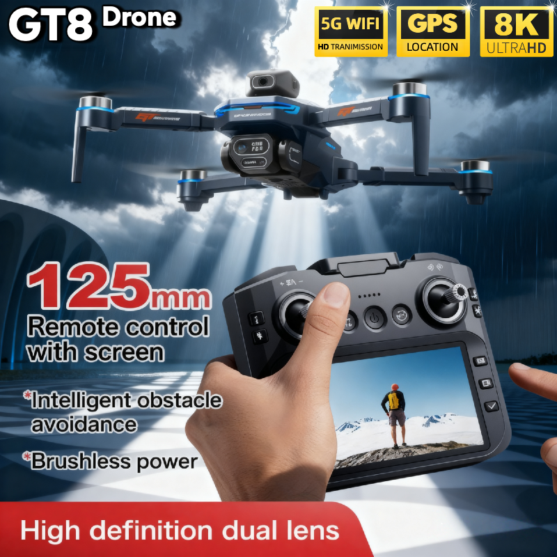 For Genuine GT8 Drone 4K Profe - Drone Gps Mount incelemesi ve fiyatı