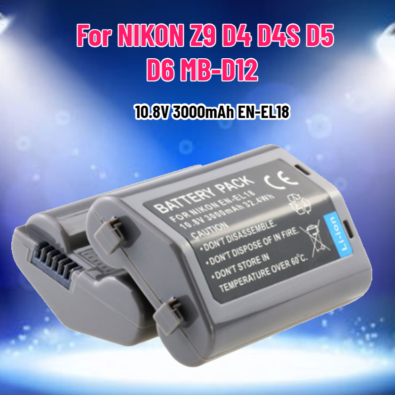 10.8V 3000mAh EN-EL18 EN-EL18A - Drone Battery incelemesi ve fiyatı