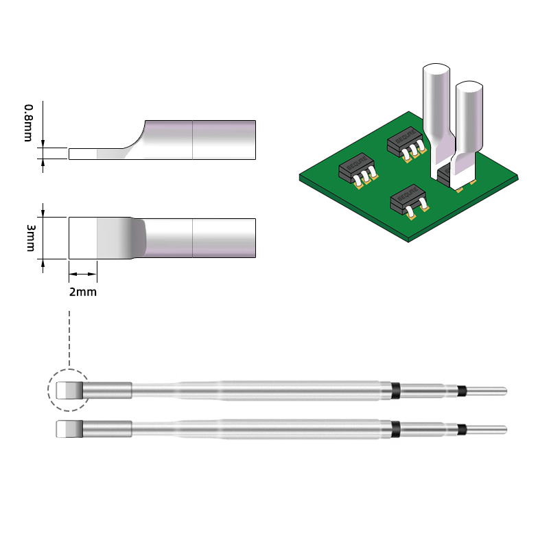 Sequre 1 Pair Tweezer Tip For  - Drone Power Distribution Board incelemesi ve fiyatı