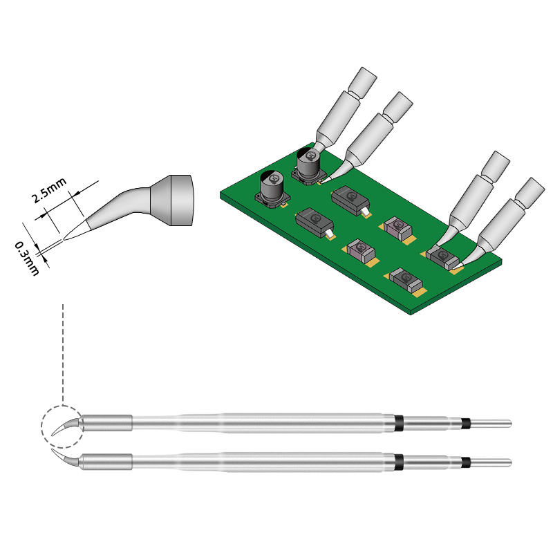 Sequre 1 Pair Tweezer Tip For  - Drone Power Distribution Board incelemesi ve fiyatı