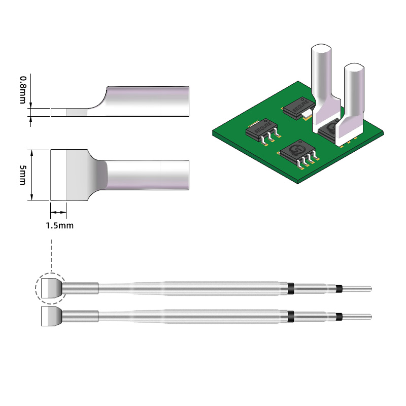 Sequre 1 Pair Tweezer Tip For  - Drone Power Distribution Board incelemesi ve fiyatı