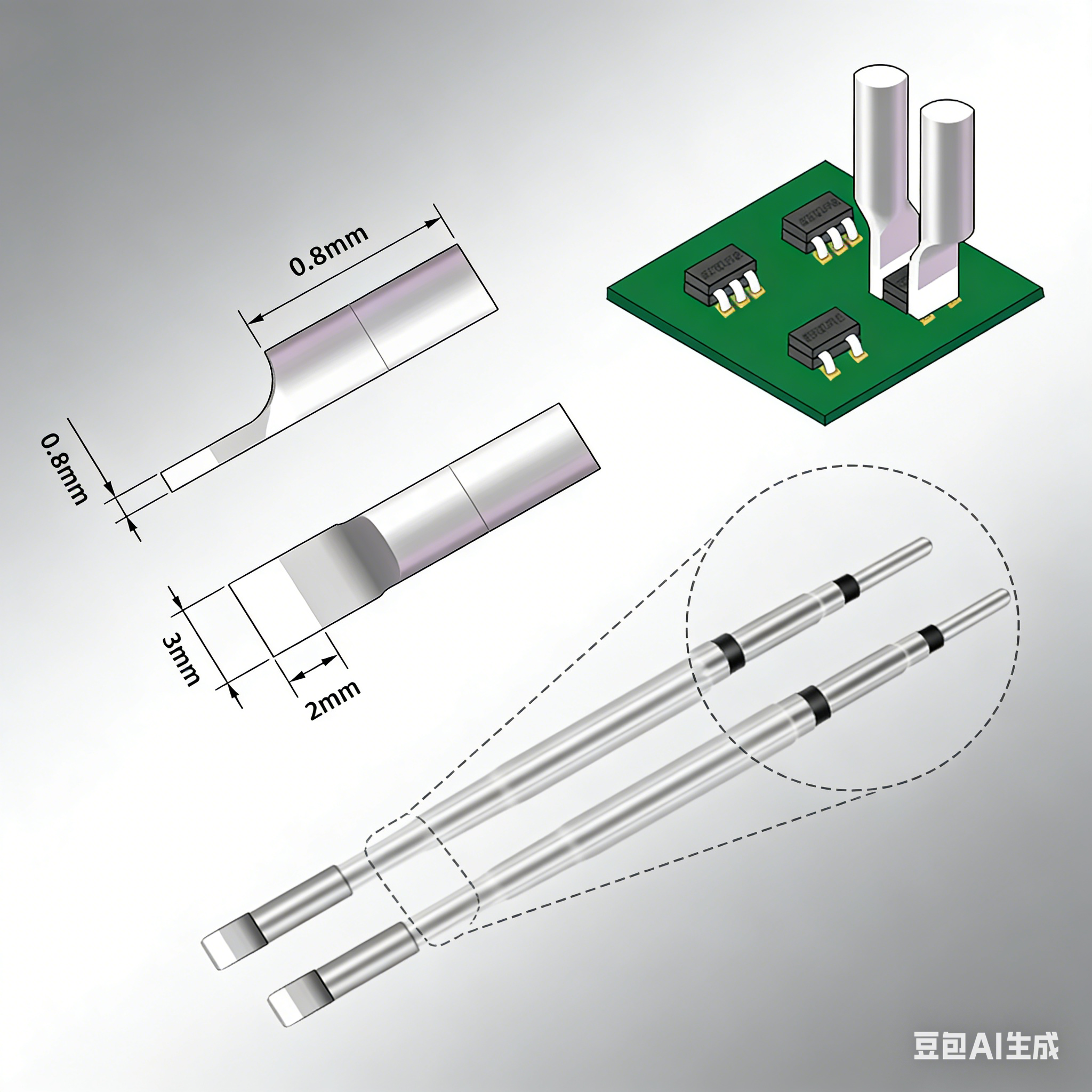Sequre 1 Pair Tweezer Tip For  - Drone Power Distribution Board incelemesi ve fiyatı