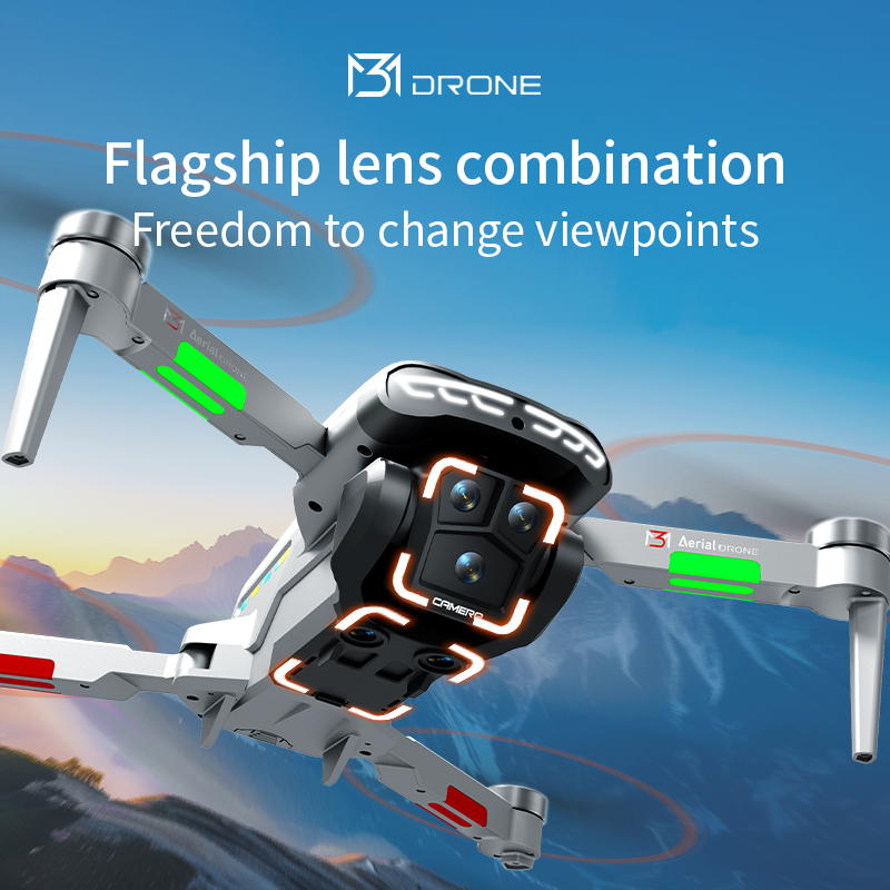 M3 Professional Drone 4K HD Ae - Drone Gimbal incelemesi ve fiyatı