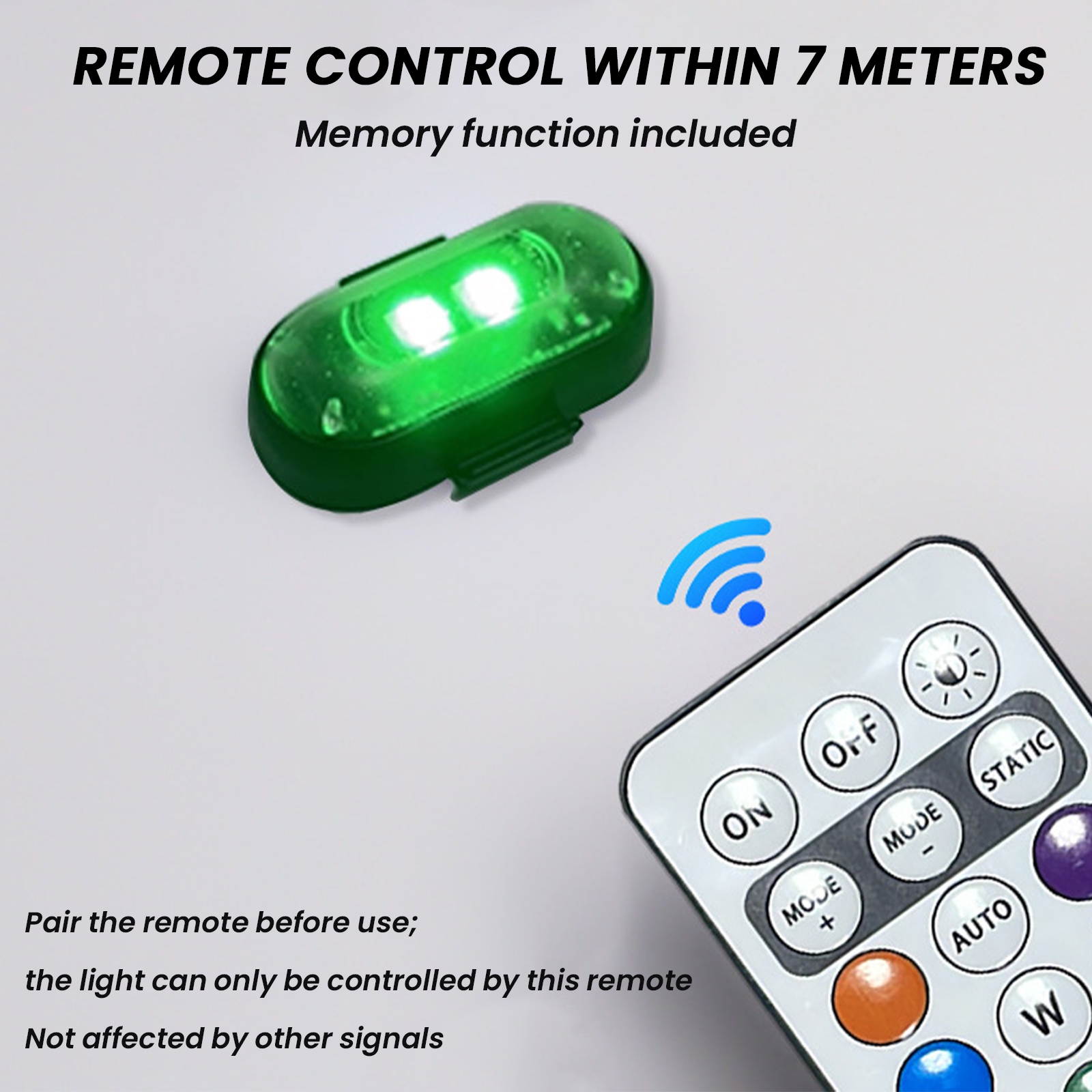 2/4/6PCS Wireless LED Strobe L - Drone Led Light incelemesi ve fiyatı