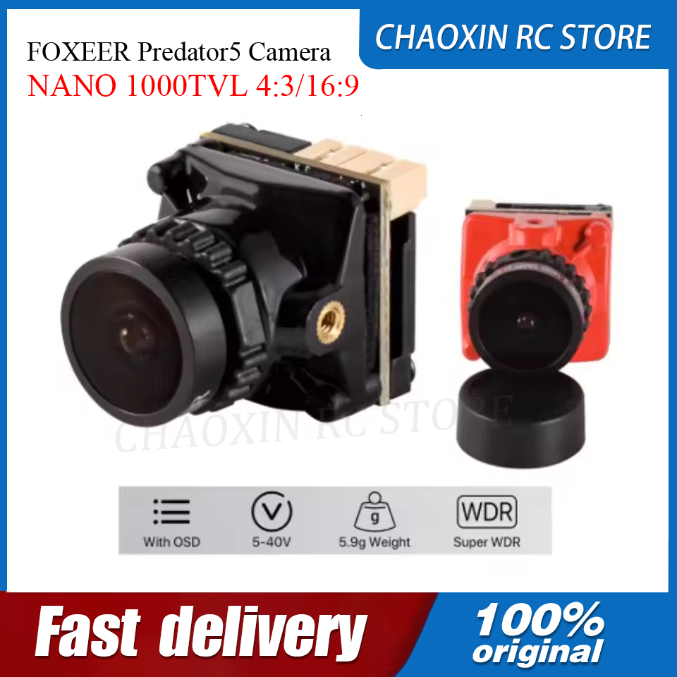FOXEER Predator5 Camera NANO 1 - Drone Battery incelemesi ve fiyatı