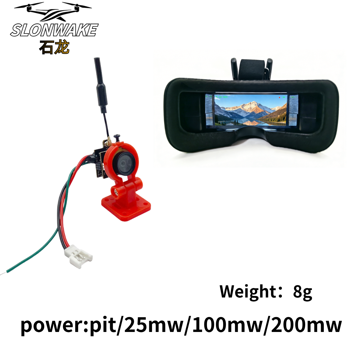 Slonwake 5.8G 48CH 200mW FPV D - Drone Frame incelemesi ve fiyatı