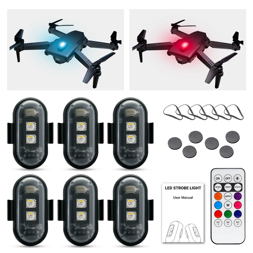 Motorcycle Strobe Light, APP C - Drone Led Light incelemesi ve fiyatı