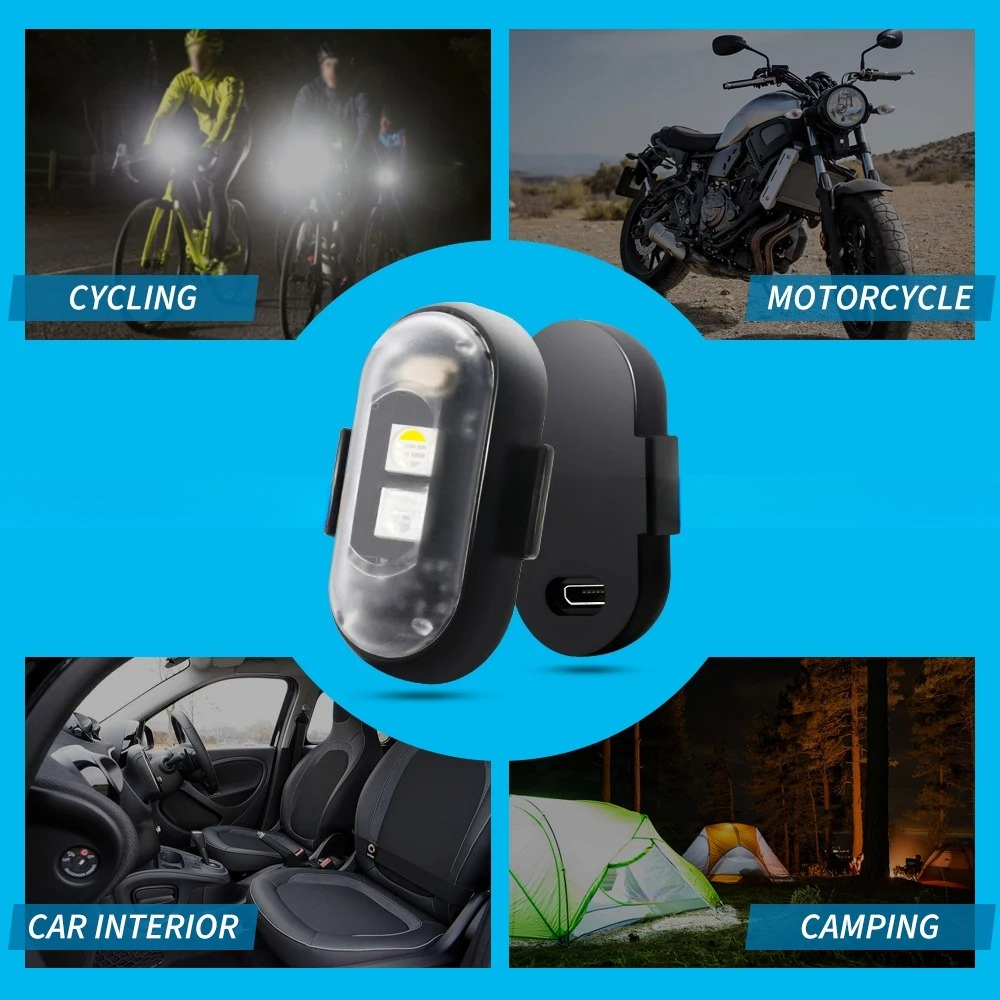 Motorcycle Strobe Light, APP C - Drone Led Light incelemesi ve fiyatı