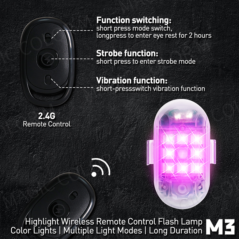 2PCS Wireless LED Strobe Light - Drone Led Light incelemesi ve fiyatı