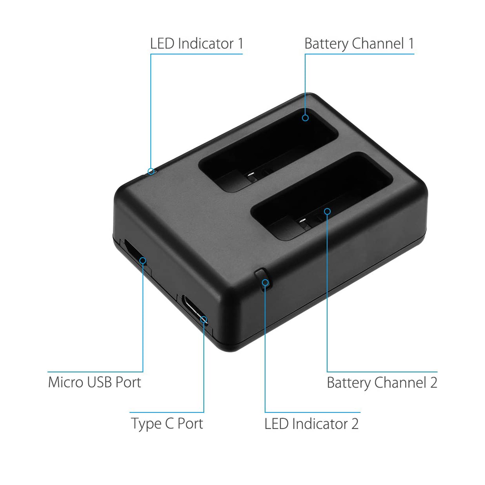 Suitable for GOPRO Hero 5 Char - Drone Charger incelemesi ve fiyatı