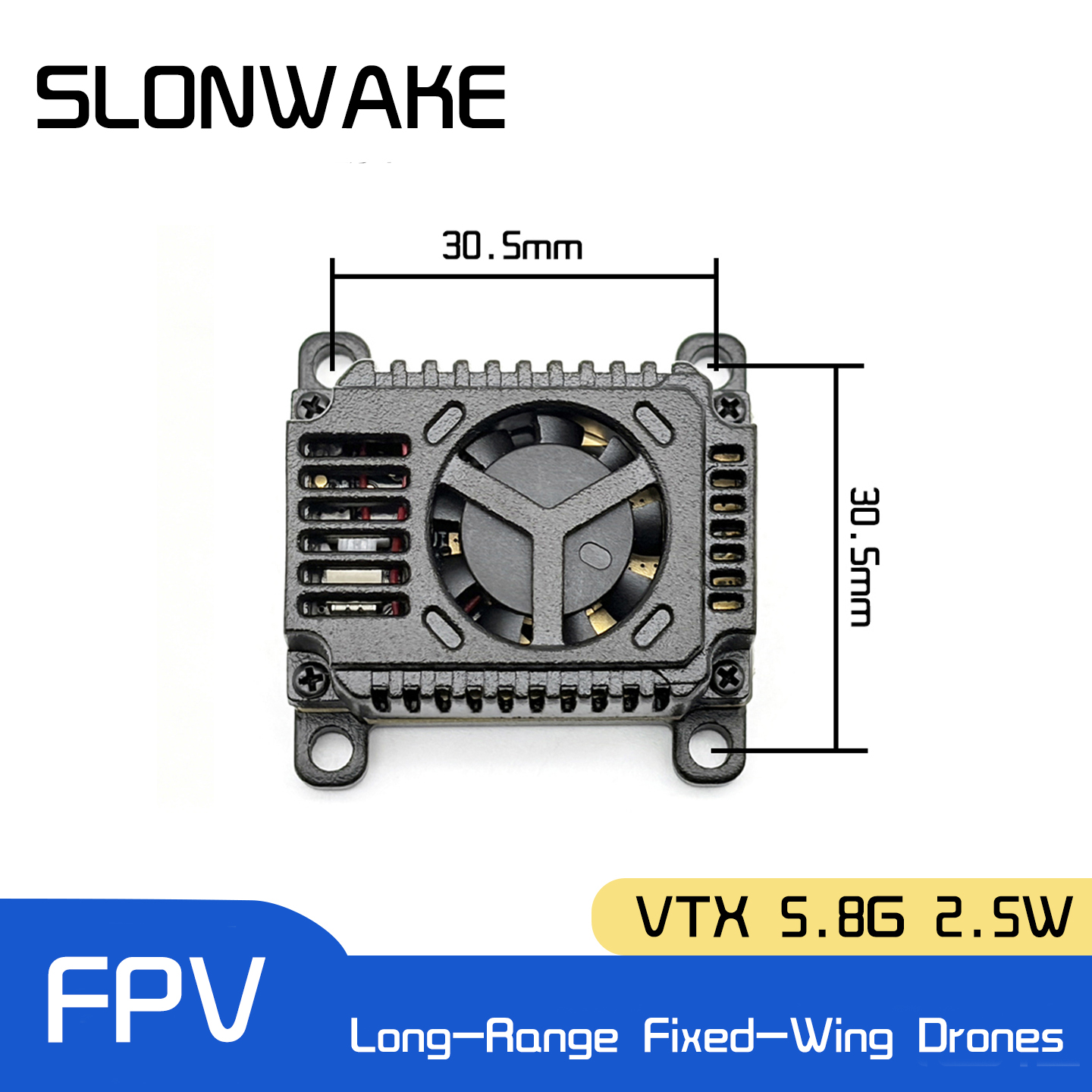 SLONWAKE 5.8G 48CH FPV Transmi - Drone Frame incelemesi ve fiyatı
