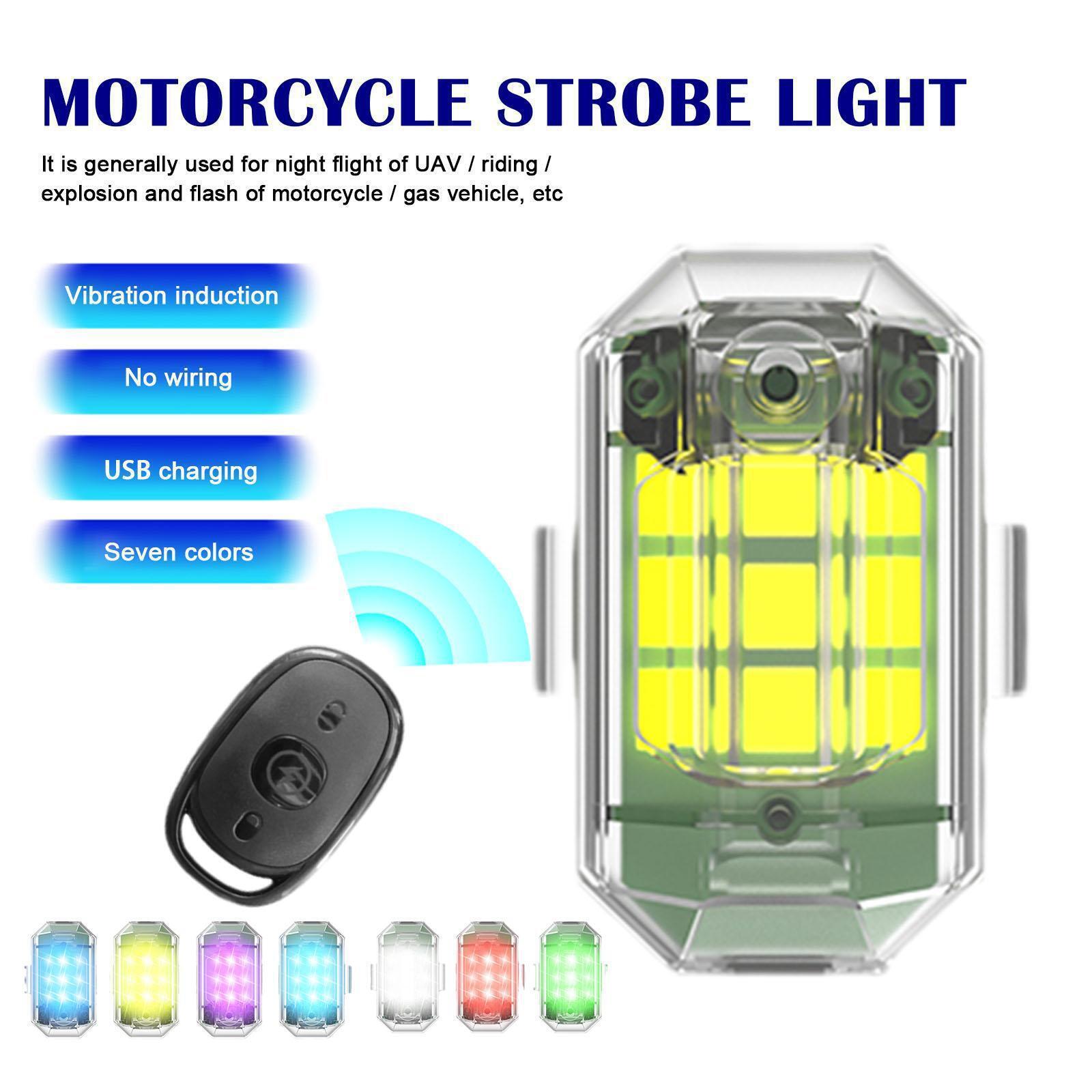 1/2/4Pc Remote Motorcycle Ligh - Drone Led Light incelemesi ve fiyatı