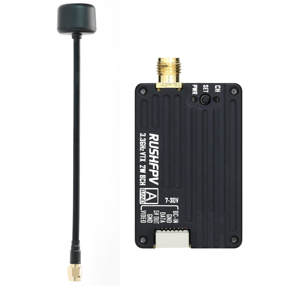 RUSHFPV 3.3G 2W VTX Transmitte - Drone Receiver incelemesi ve fiyatı