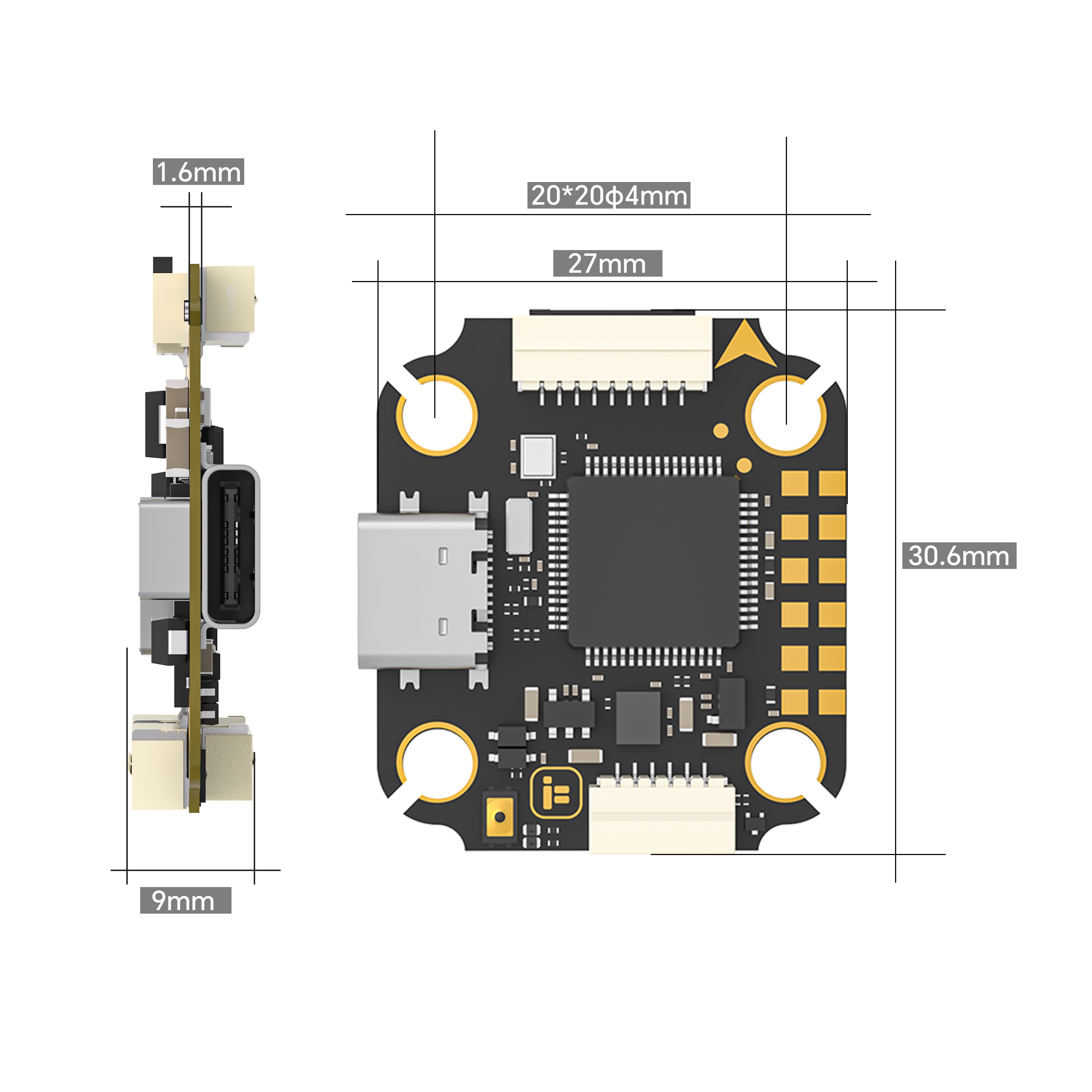 iFlight Borg F7 Mini Stack Fli - Drone Flight Controller incelemesi ve fiyatı