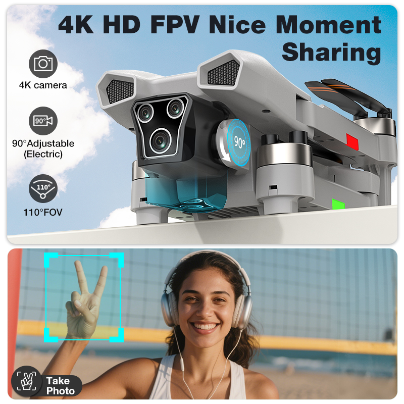 NEW Hot L017 Pro Drone Brushle - Drone Gps Module incelemesi ve fiyatı