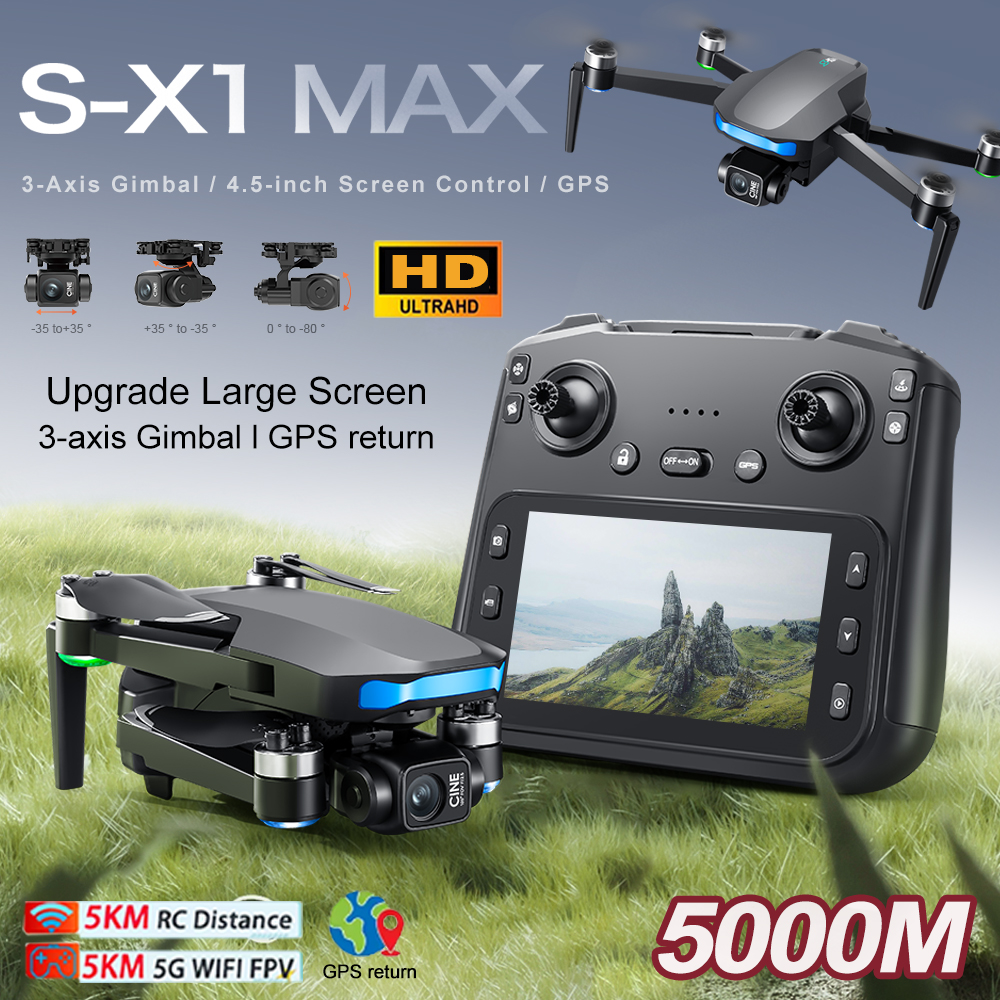New S-X1 MAX Drone GPS 8K Prof - Drone Gps Module incelemesi ve fiyatı