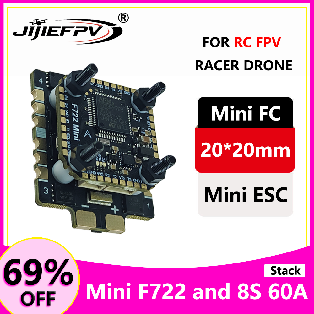 JiJieFPV F7MINI Flying Tower V - Drone Esc incelemesi ve fiyatı