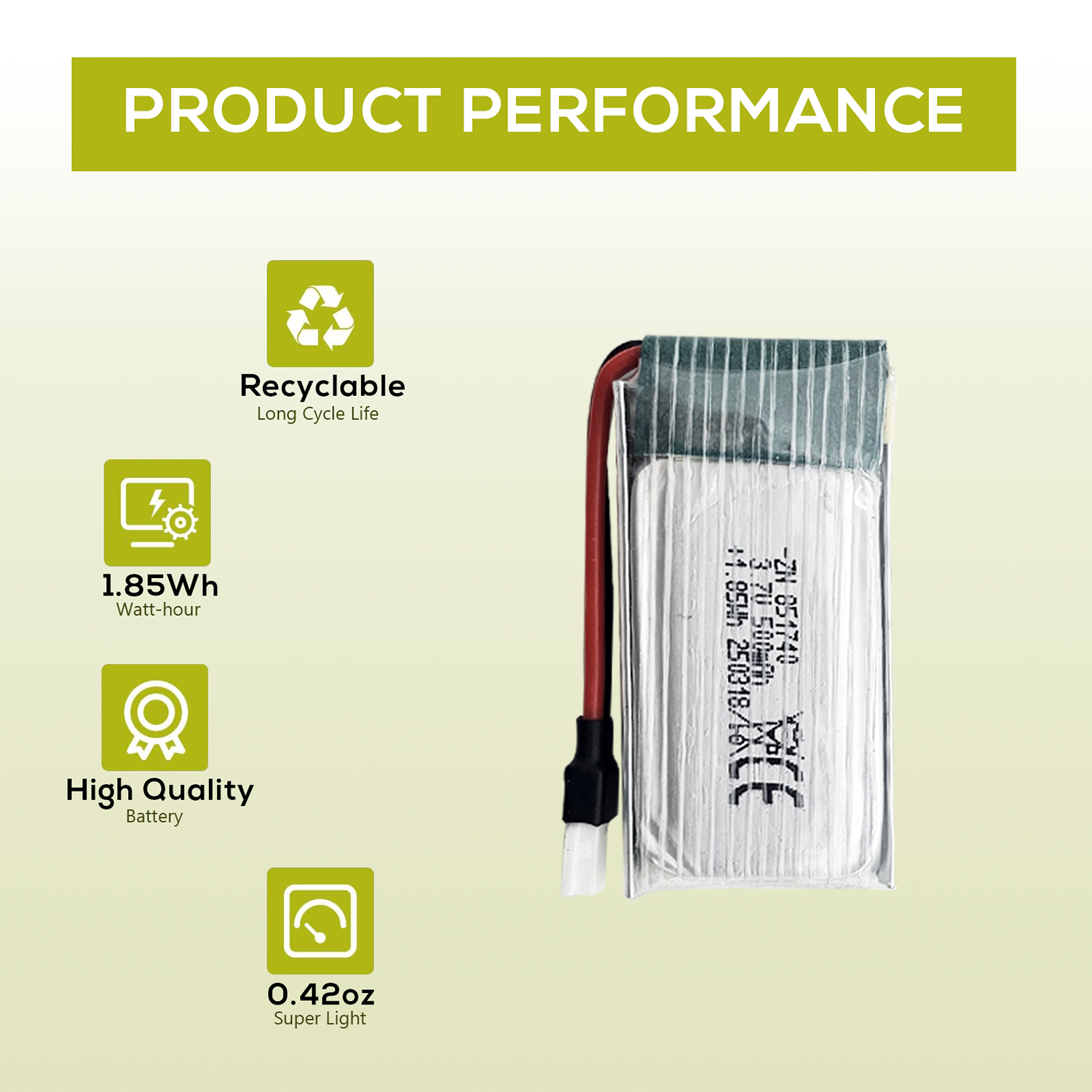 5Pcs 3.7V 500mAh LiPo Batterie - Drone Charger incelemesi ve fiyatı