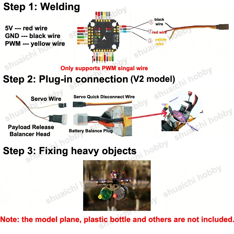 1PCS Strap-type FPV Drone PWM- - Drone Battery Strap incelemesi ve fiyatı