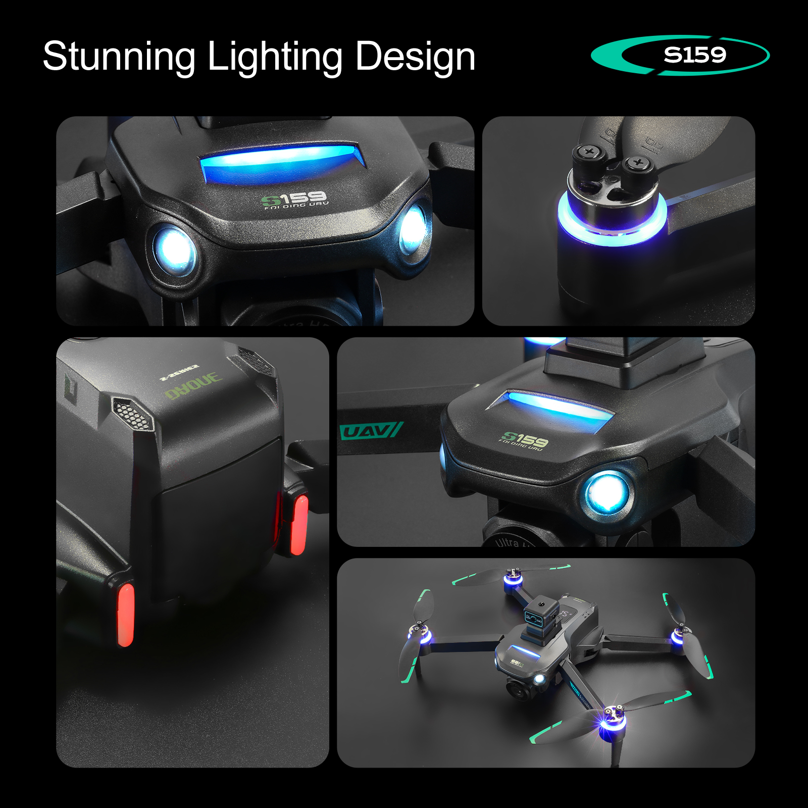 S159 GPS Drone 4K Profesional  - Drone Gps Module incelemesi ve fiyatı
