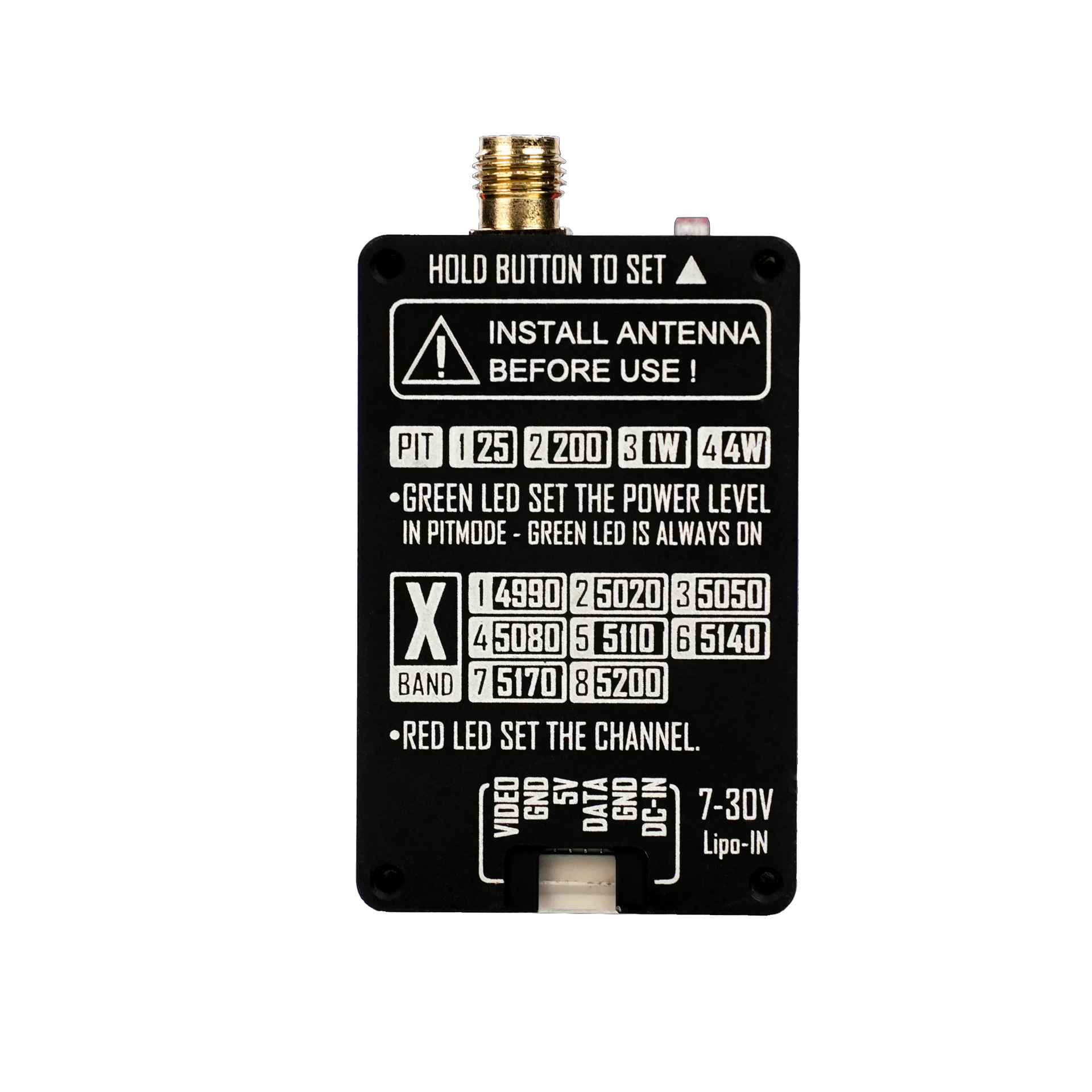 VTX RUSHFPV 4.9G 4W Video Tran - Drone Antenna incelemesi ve fiyatı