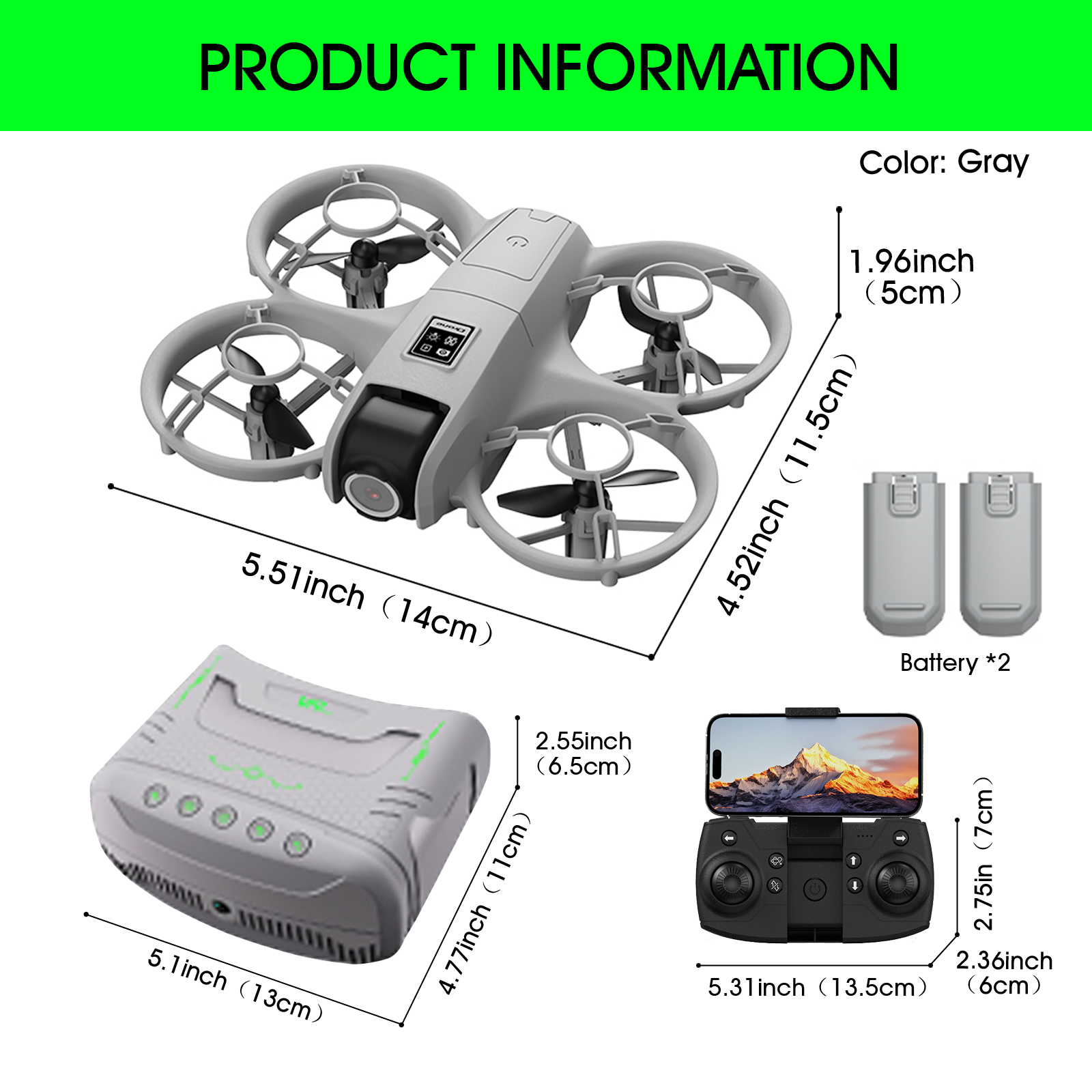 Mini Drone That Is Easy For Be - Drone Gimbal incelemesi ve fiyatı