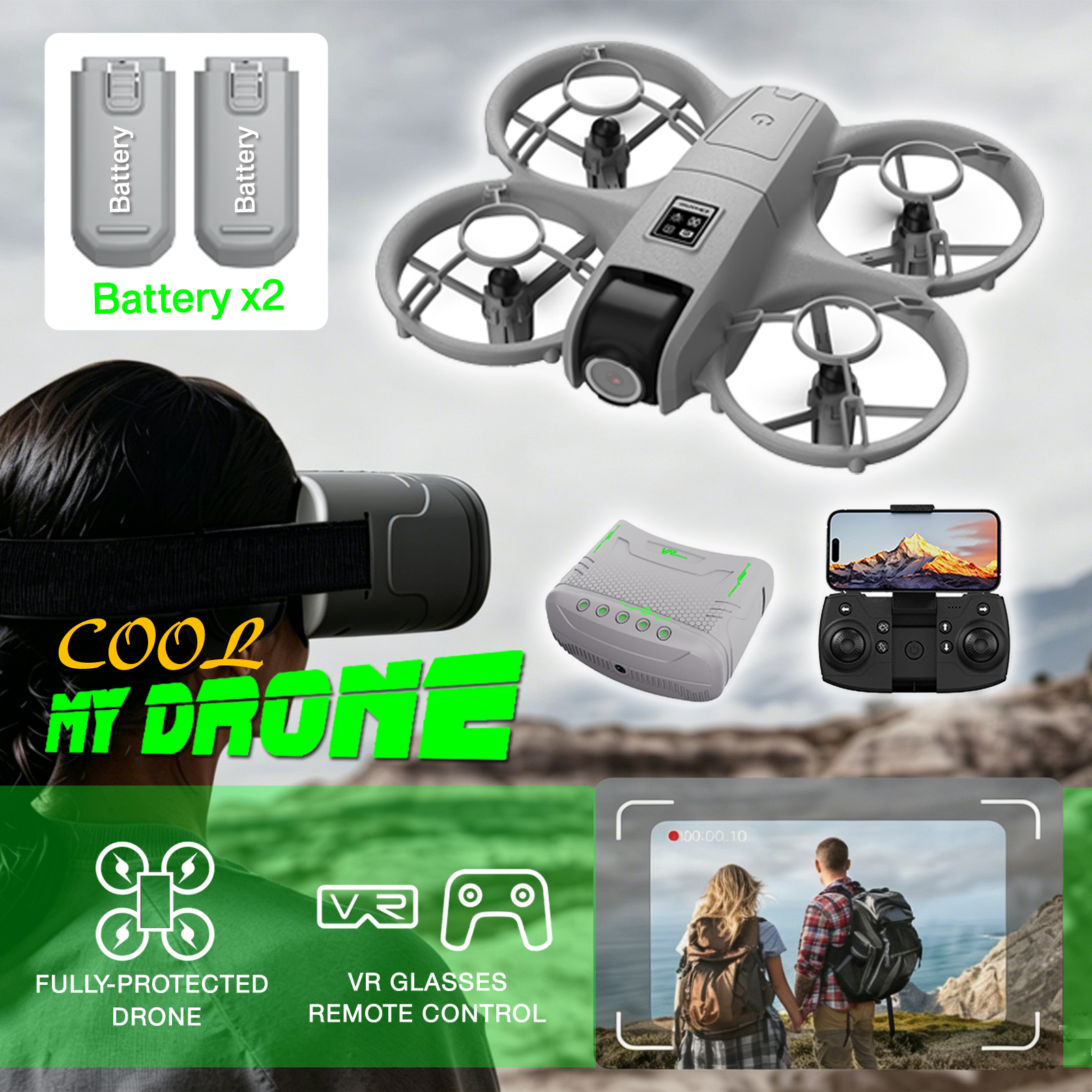 Mini Drone That Is Easy For Be - Drone Gimbal incelemesi ve fiyatı